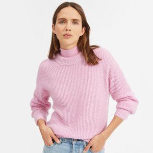 Everlane Oversized Alpaca Crew Cool Pink